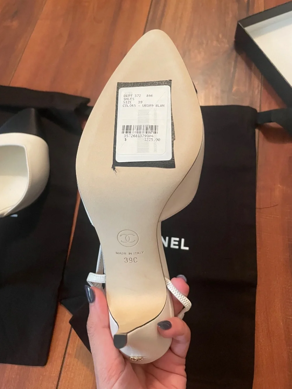 Chanel slingbacks brand new size 39